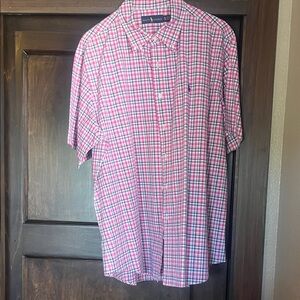 Polo Ralph Lauren Pink and Blue Plaid Shirt